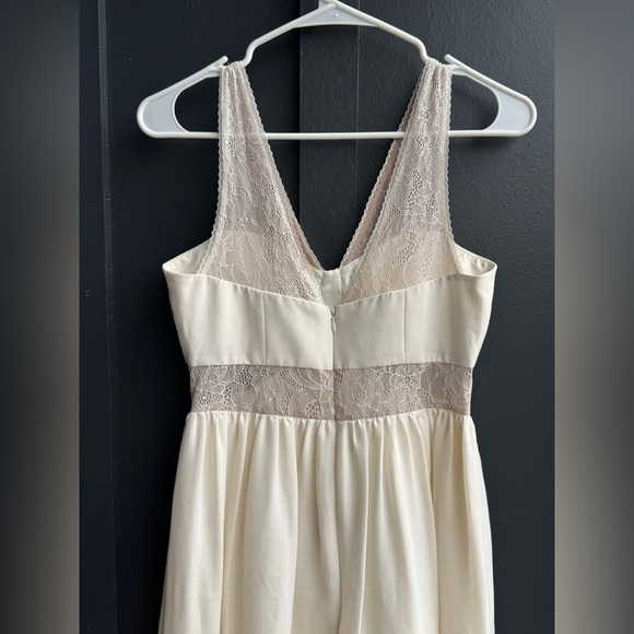 Max & Cleo Cream Lace Mini Dress - Picture 14 of 14